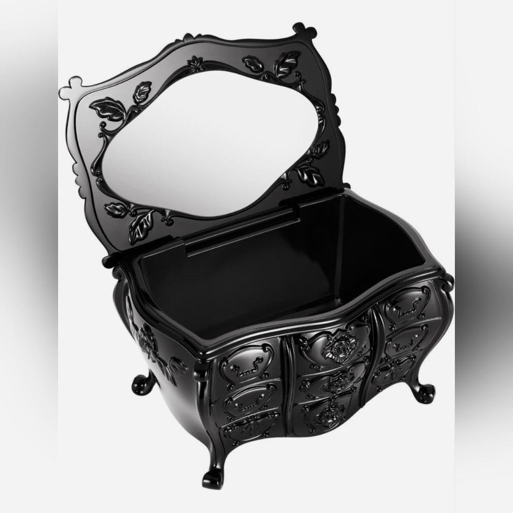 Anna Sui Storage Box with Mirror - Picture 2 of 3